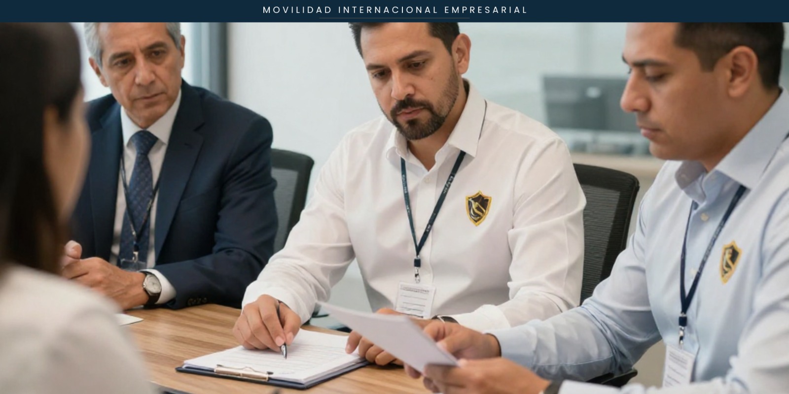 Inspección de visita de verificación migratoria del INM en una empresa